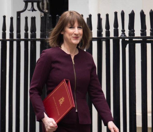 Rachel Reeves presenting the 2025 Spring Statement