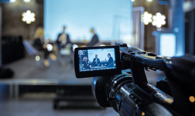 Image of TV studio