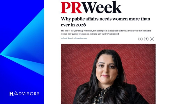 Pr Week Sonia Khan